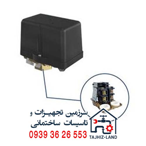 کلید کنترل اتومات پمپ استریم مدل PC-4W - تجهیزلند